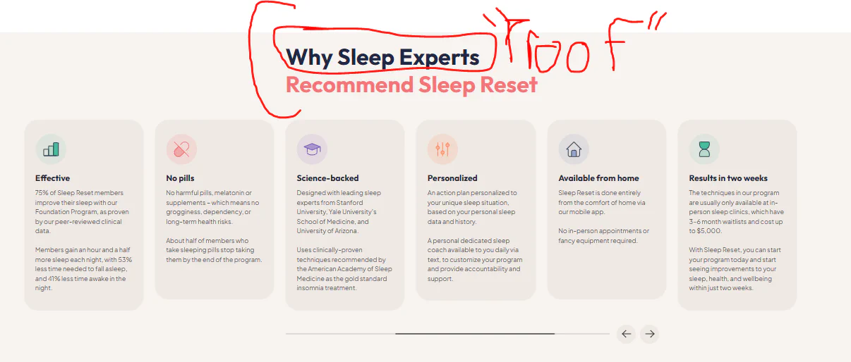 Sleep Reset